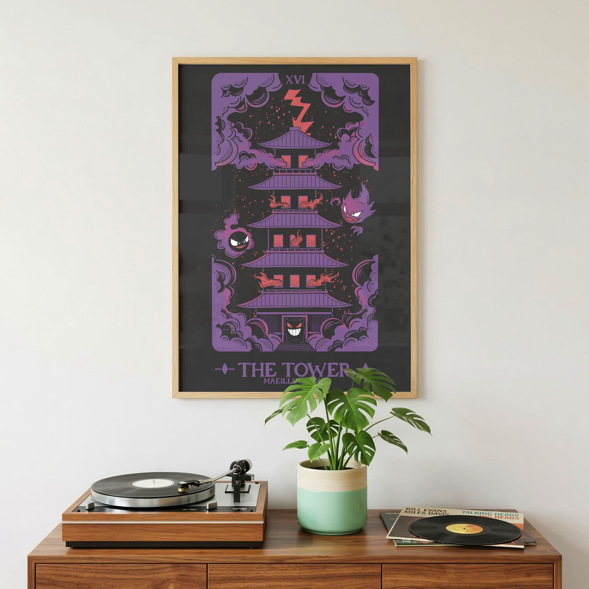 The Tower Tarot Print