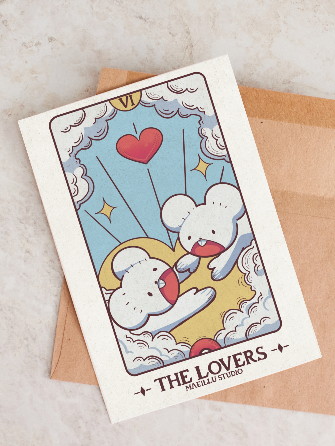 The Lovers Tarot Print