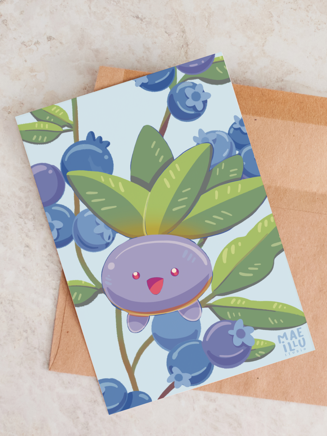 Blueberry Print