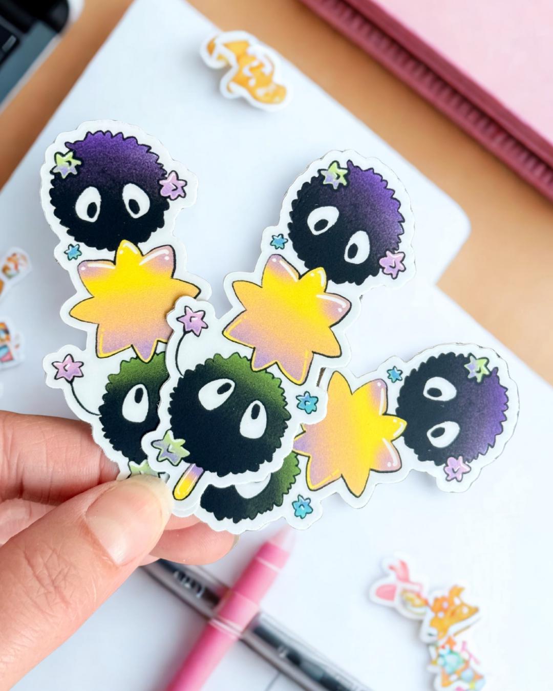 Matte Dust Sprite Dango Tanghulu Sticker