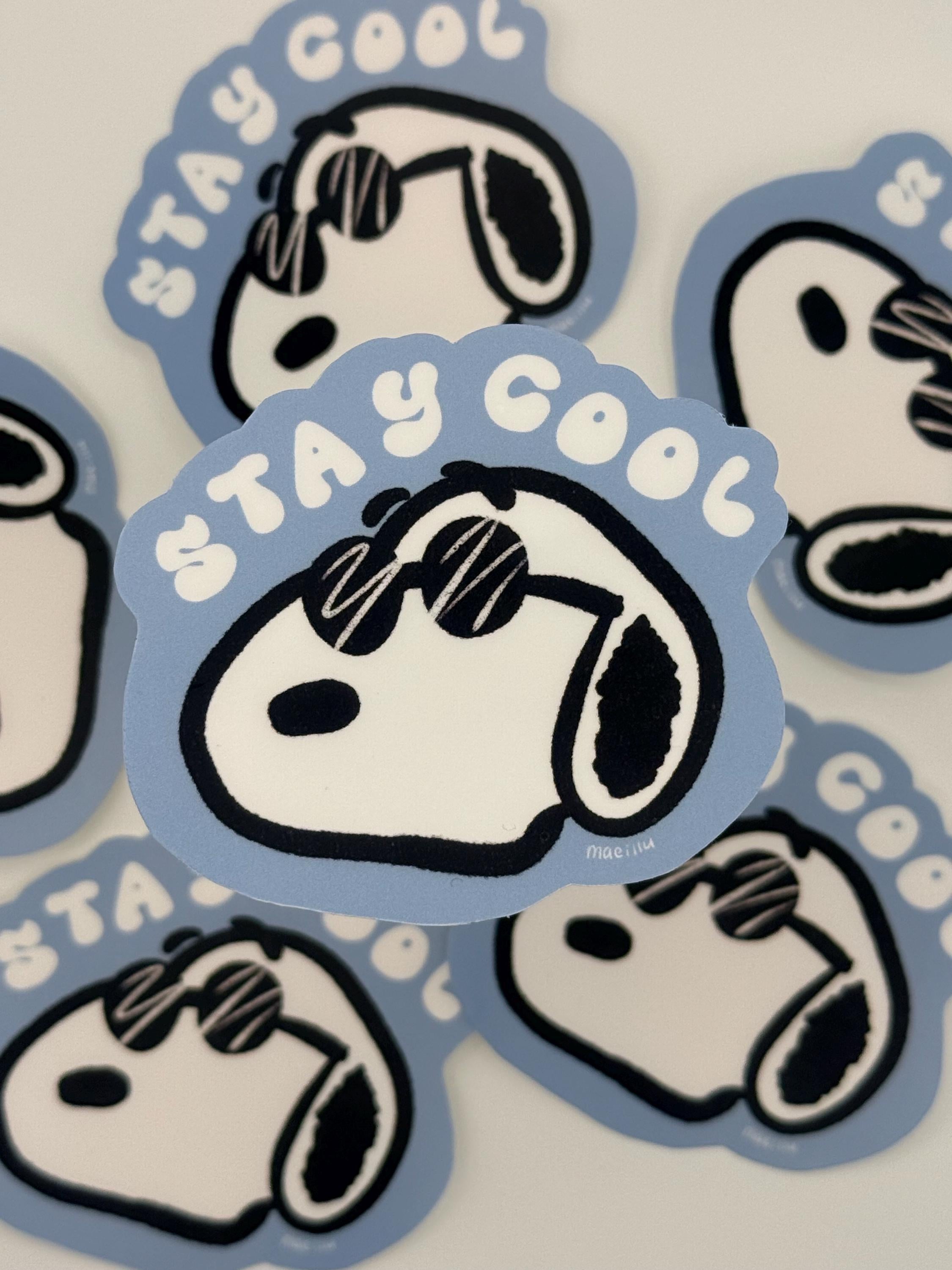 Stay Cool Matte Sticker