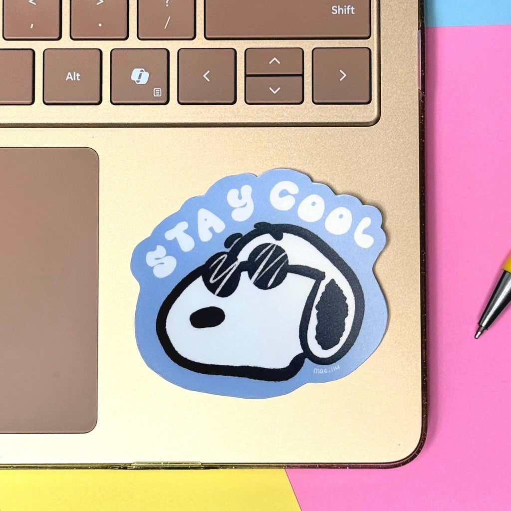 Stay Cool Matte Sticker
