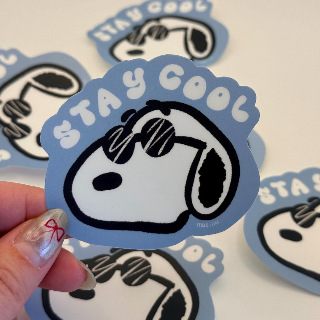 Stay Cool Matte Sticker