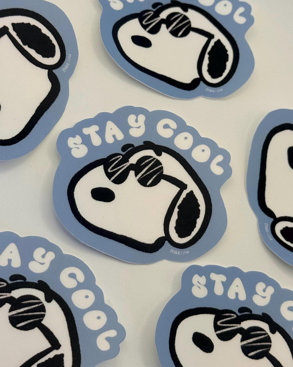 Stay Cool Matte Sticker